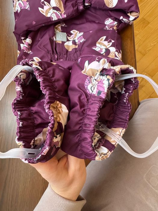 Зимовий комбінезон reima для дівчинки 80 розмір