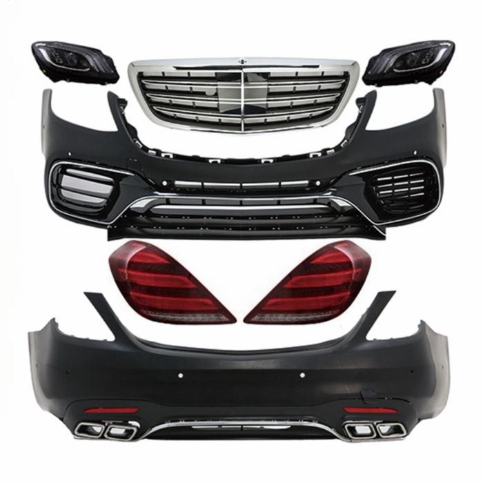 Обвес рестайлинг AMG Mercedes W222 2013-2017