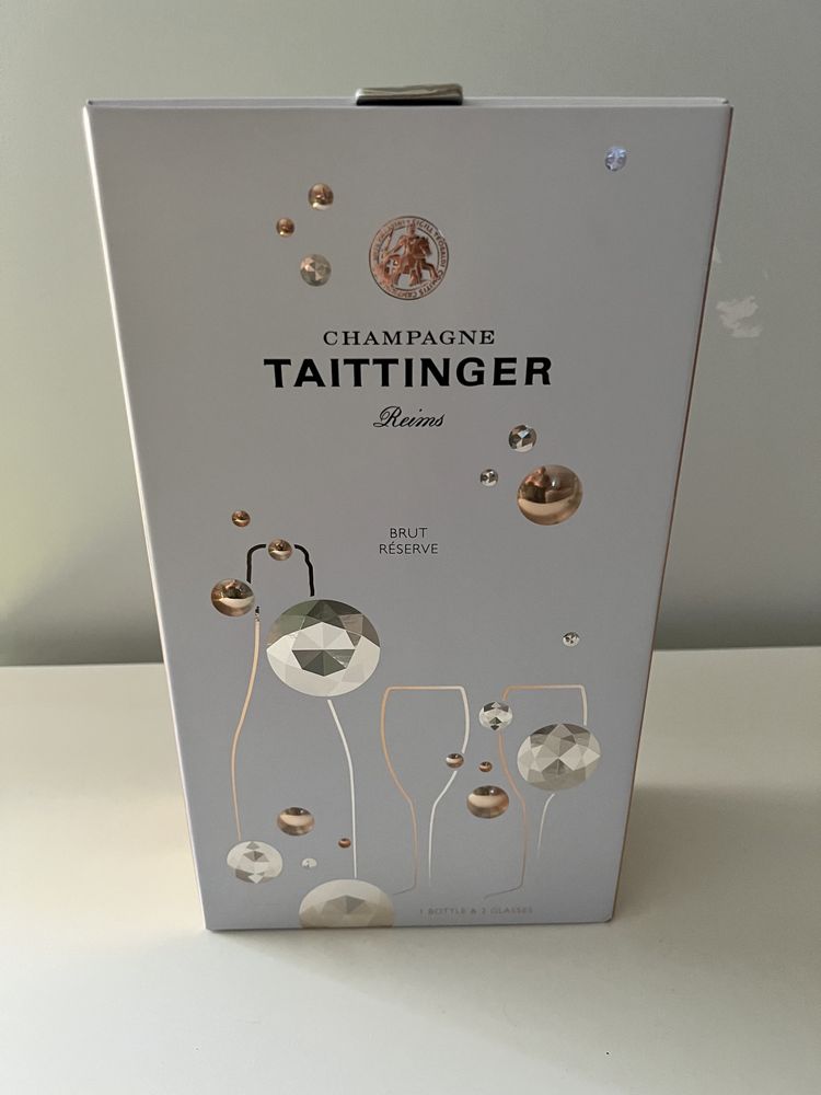 6 flutes Champanhe Taittinger