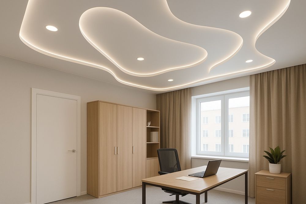 Натяжні стелі будь якої складності ! Великий асортимент вибору.Львів