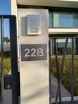 Placas Alfanuméricas em Inox e Pintadas - Personalizável