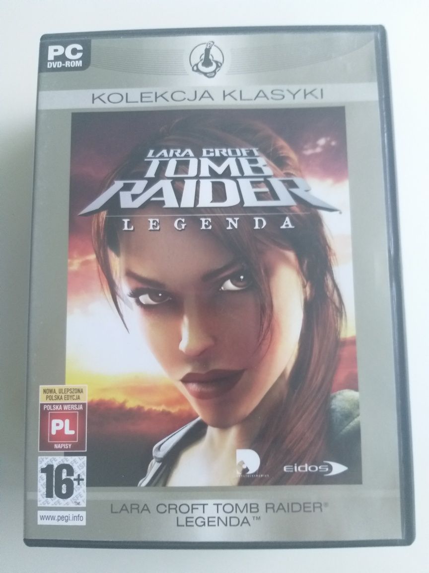 Gra Lara Croft Tomb Raider Legenda PC komputerowa przygodowa PL pu