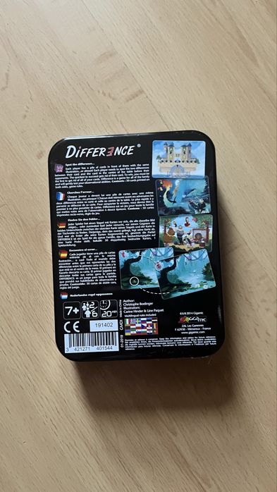 Настільна гра на уважність «здайди відмінності»