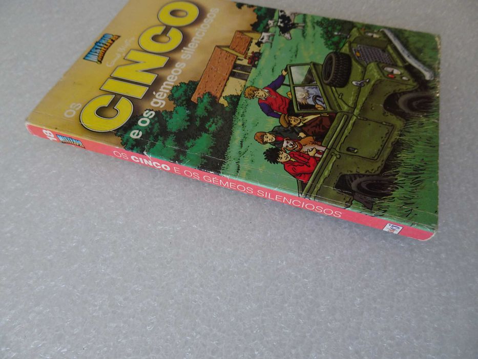 Livro Enyd Blyton - Os cinco e os gémeos silenciosos Mistério aventura