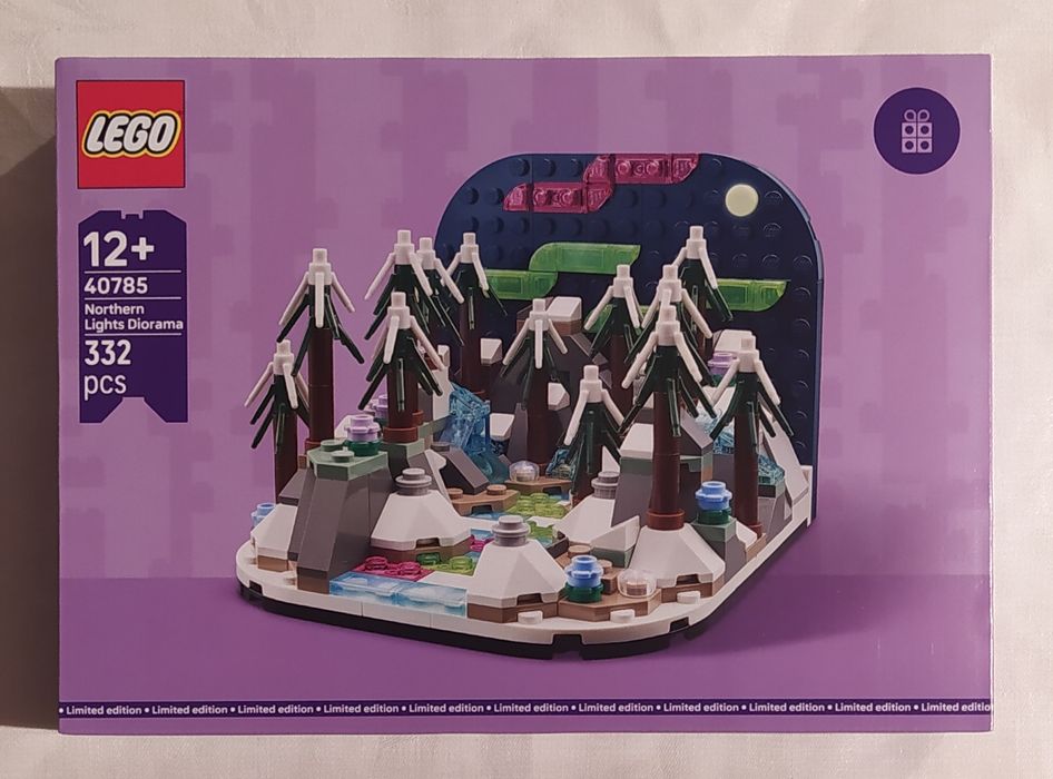 Klocki Lego 40785 - Diorama z zorzą polarną
