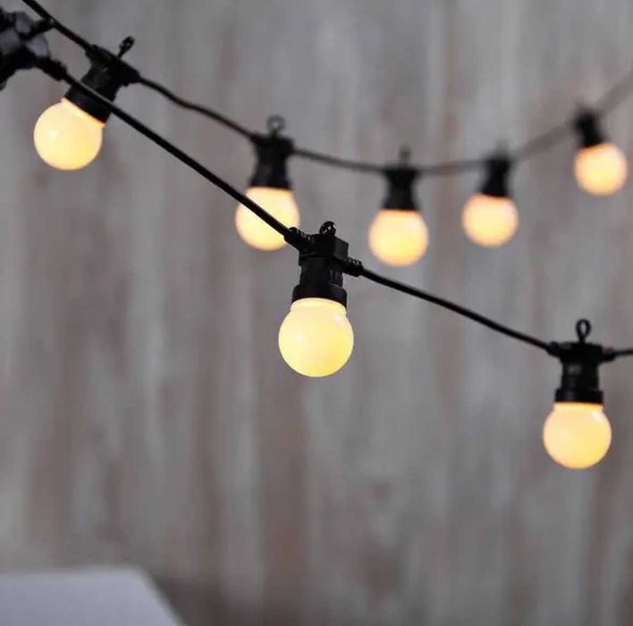 Гирлянда уличная РЕТРО Belt-Light Loft 10/5 3м/5м IP55 Уличная