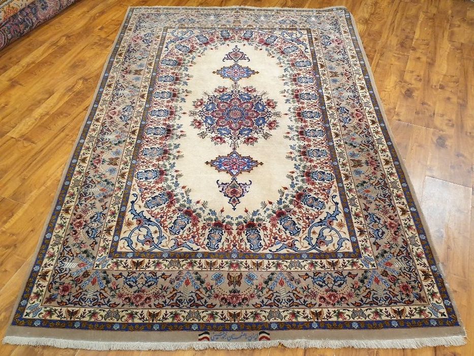 Dywan Perski Asfahan Sygnowany