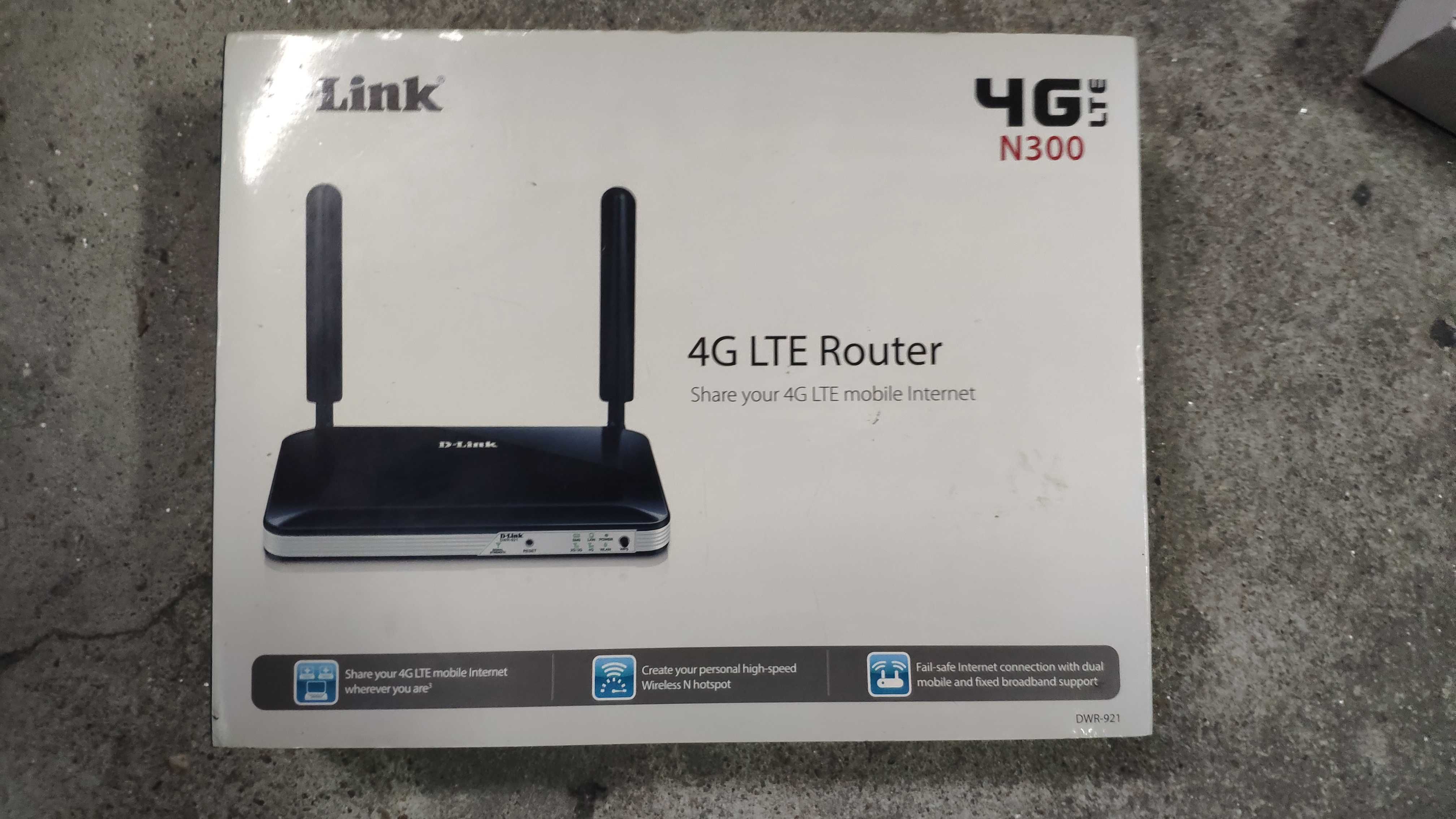 Vendo Router D-Link DWR 921  4G N300 novo