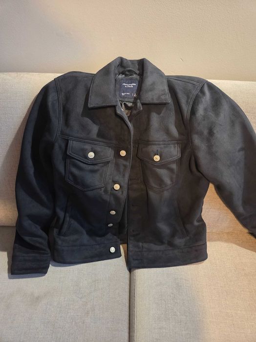 Meska kurtka welurowa r S Abercrombie