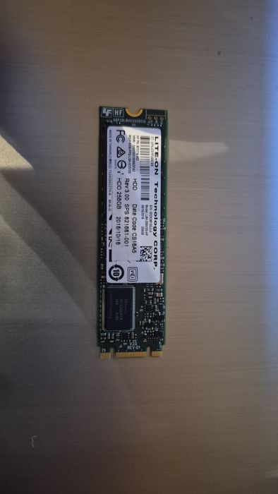 Dysk M2 Nvme LITE-ON 256GB