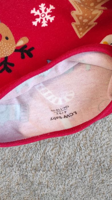 Піжама новорічна на 4/5 років новий рік