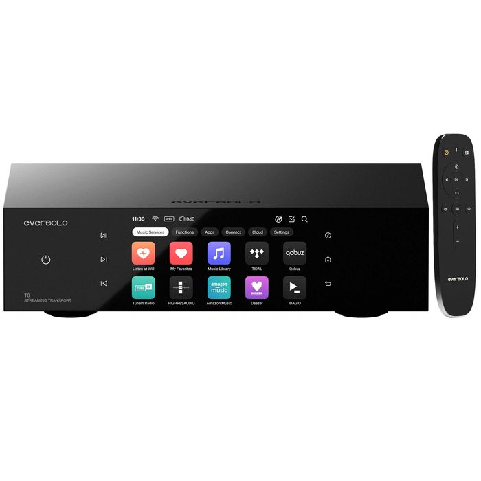 EverSolo T8 | Referencyjny transport streamer sieciowy | Tidal Spotify