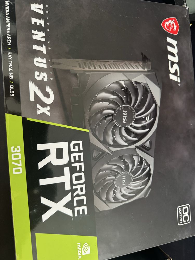 Karta graficzna MSI GeForce RTX 3070 ventus 2x 8GB