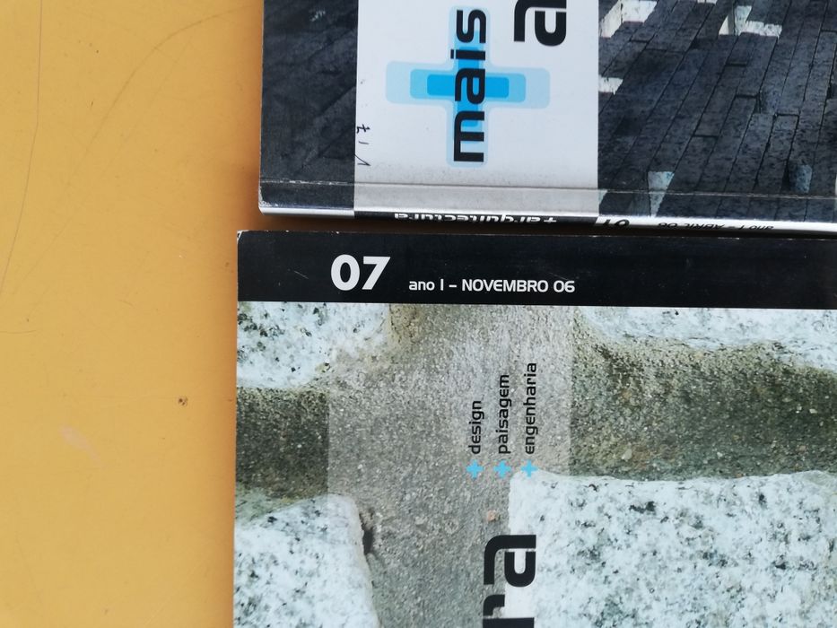 2 revistas + Arquitetura (7 e 10)