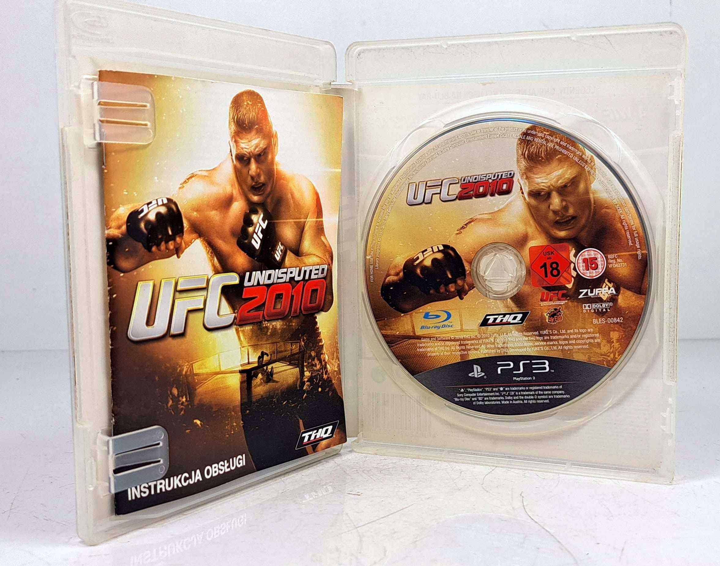 Gra ps3 playstation ufc undisputed 2010