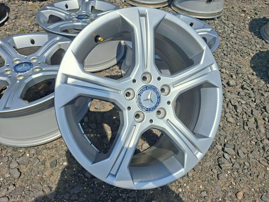 [A164] ALUELGI 17' 5x112 ORYGINAŁ MERCEDES DWIE Szerokości 2x8J,2x7,5J