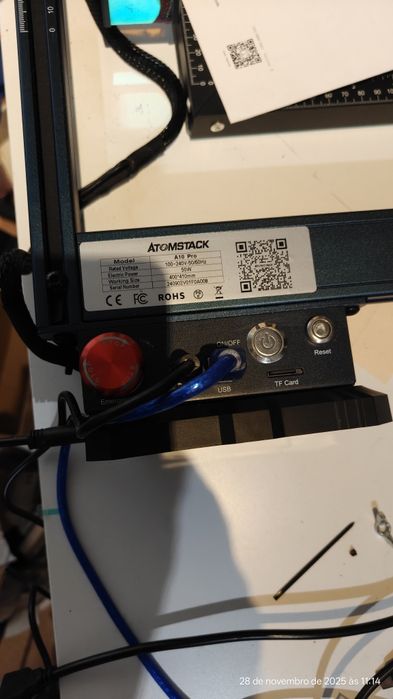 Gravadora laser atomstack a10 pro 10w