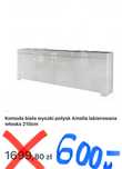 Komoda biała połysk Amelia  meble Włoskie