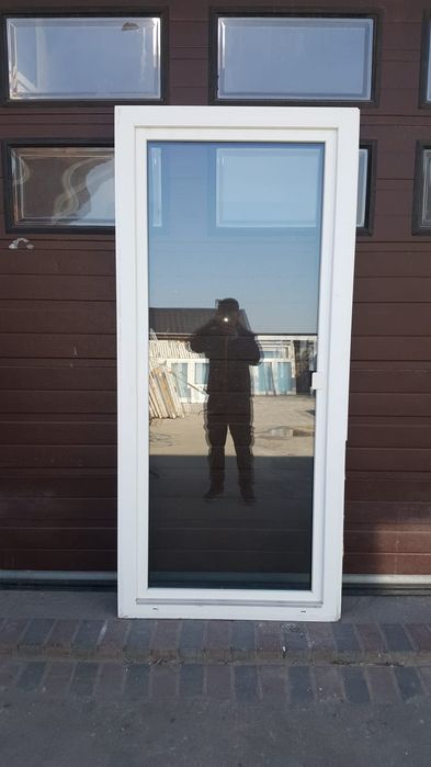 Drzwi balkonowe okna używane 96x216 pcv Niemieckie DOWÓZ CAŁY KRAJ