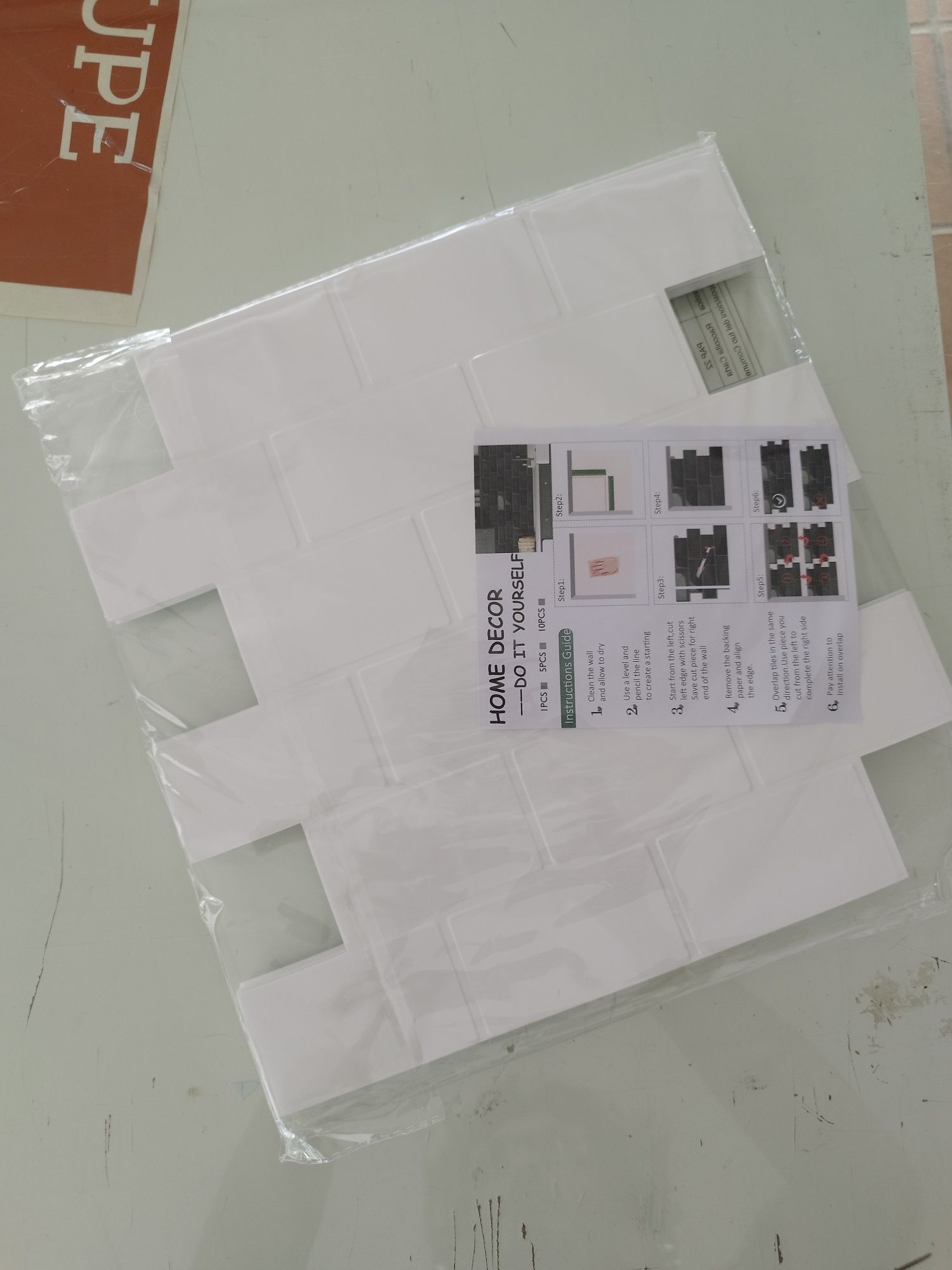 azulejos autocolantes cozinha 30 x 30 cm. 
Painéis decorativos para pa