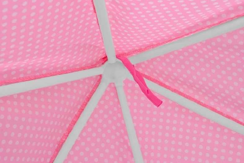 Детская палатка игровая розовая для девочки шалаш
