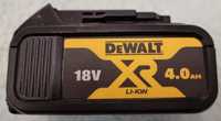 Akumulator DeWALT 4Ah 18V
