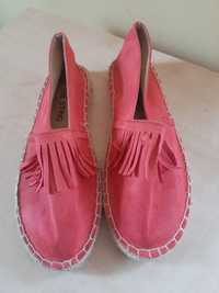 Nowe zamszowe espadryle