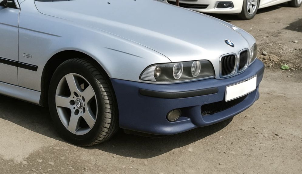 Передний бампер БМВ Е39 М без парктроников BMW E39 M М пакет под птф