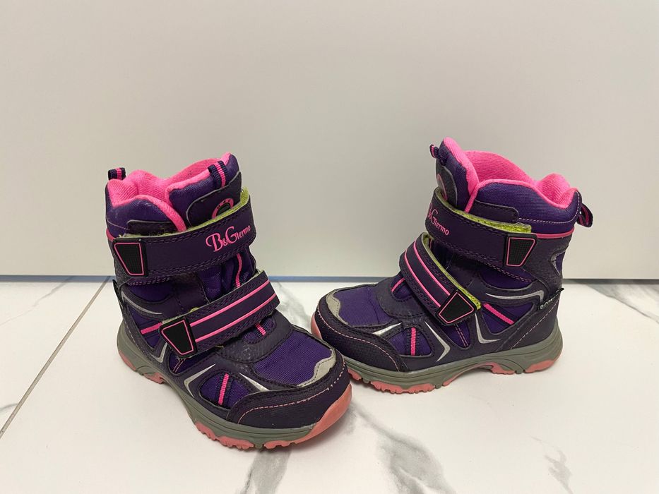 Зимние термосапоги B&G сапоги стелька 17.5см зимові чоботи ботинки