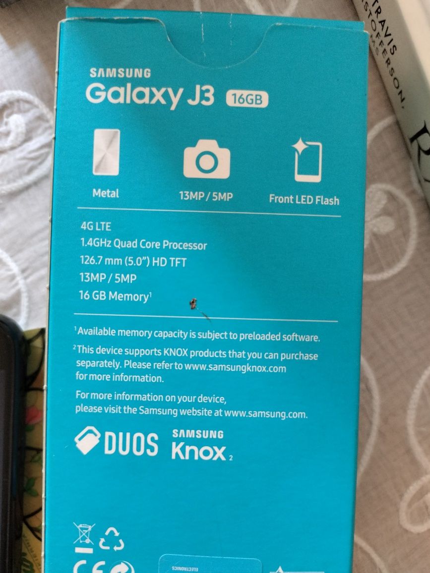 Samsung J3 16Gb 2017 Dual komplet