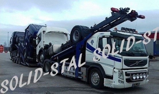 Orurowanie PRZEDNIE / NAD ZDERZAK Volvo Fm / Fh2 Fh3 Fh12 Fh13