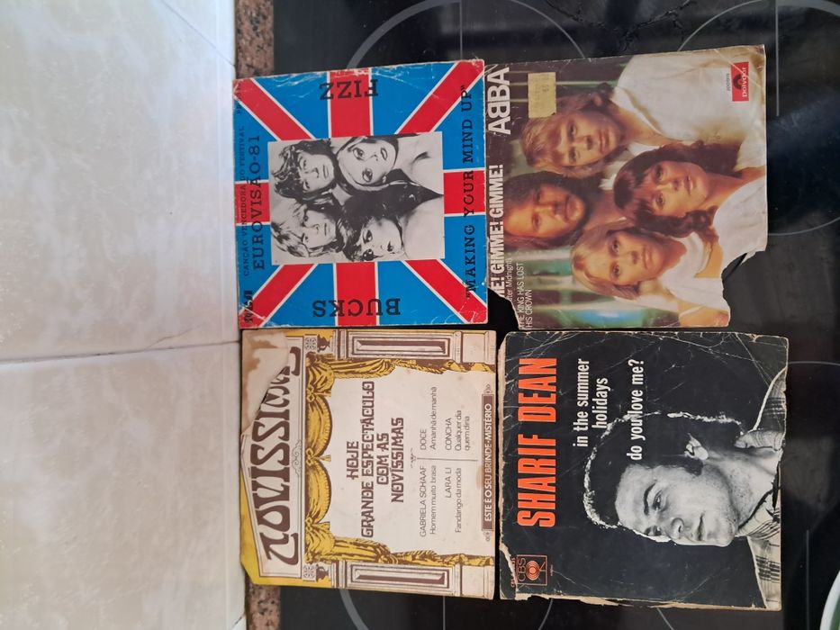 Discos LP e Single