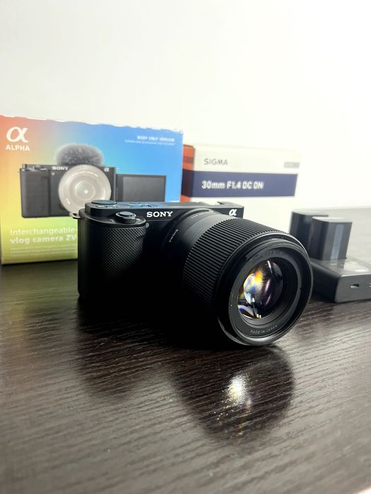 Obiektyw Sigma 30mm f1.4 Sony E + filtr ND