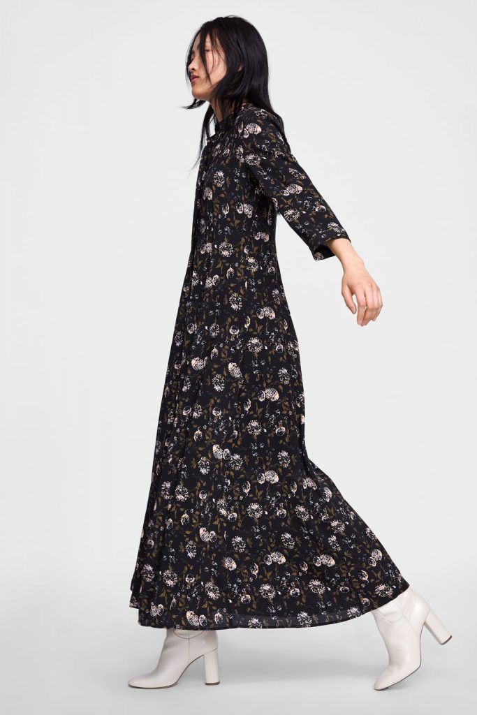 Zara Л/ХЛ сукня довга з кишенями