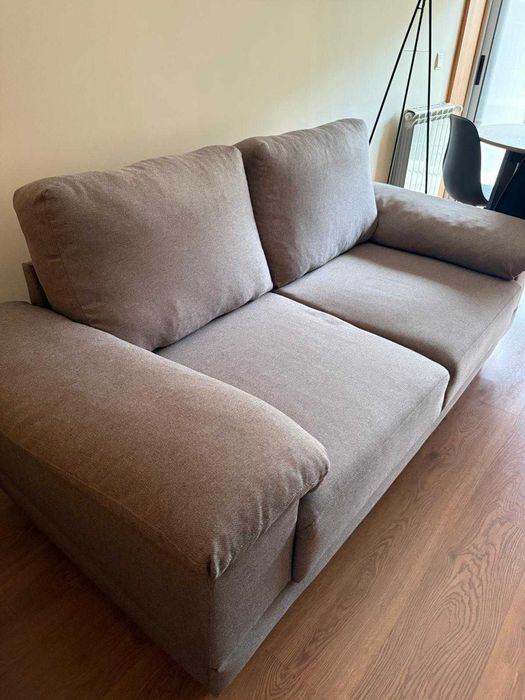 Sofá 3 lugares Sheldon BG - Cor Antracite