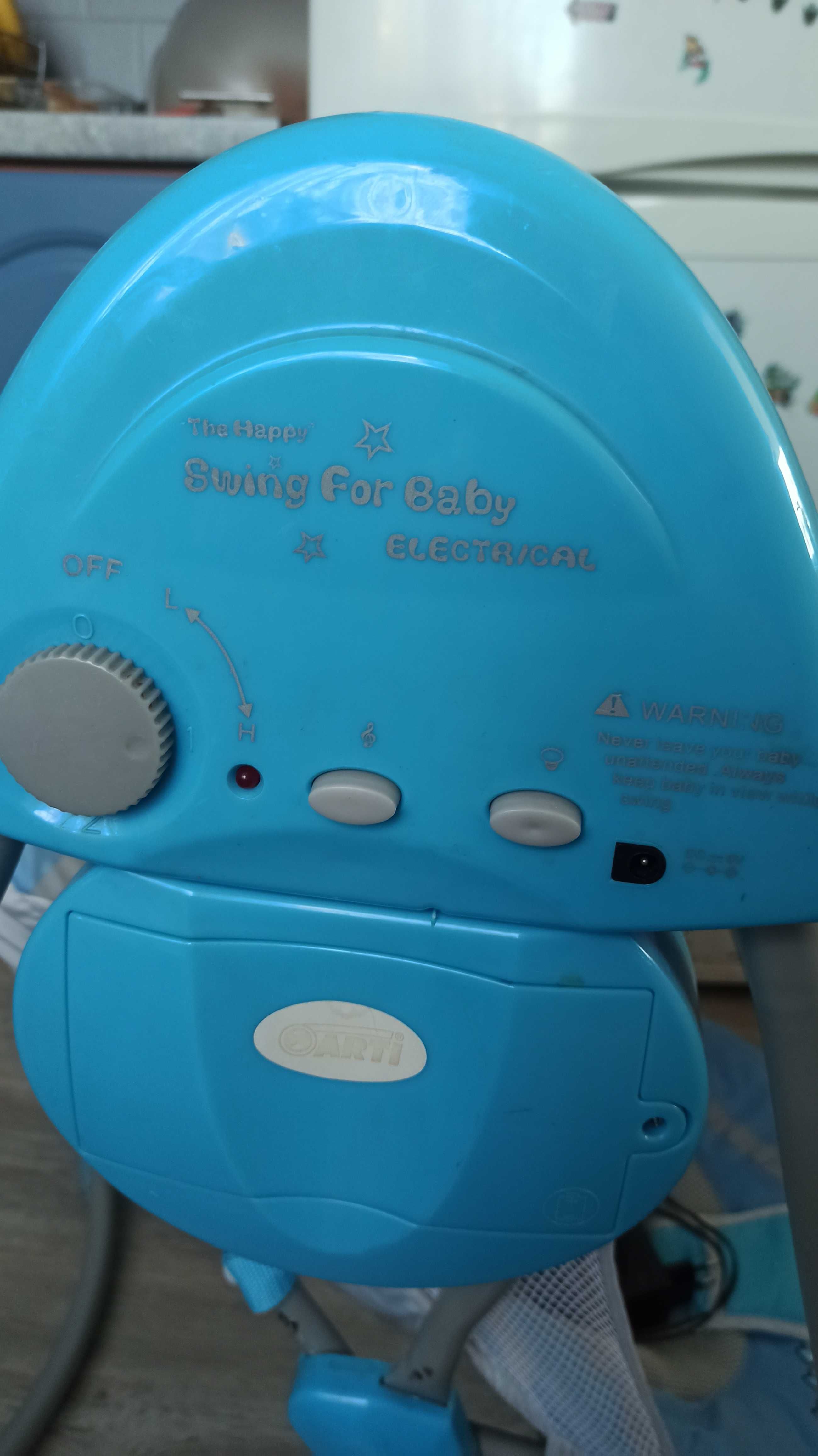 huśtawka niemowlęca elektryczna bujaczek