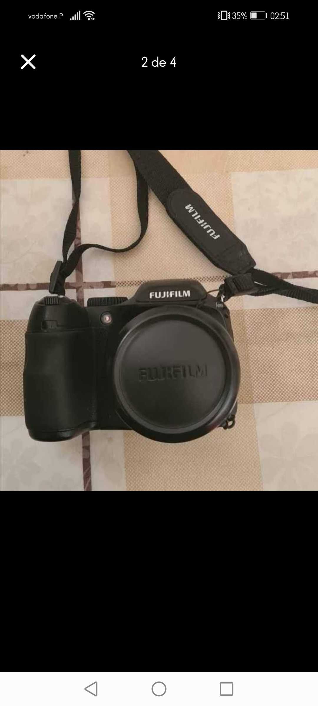 Máquina fotográfica Fugifilm