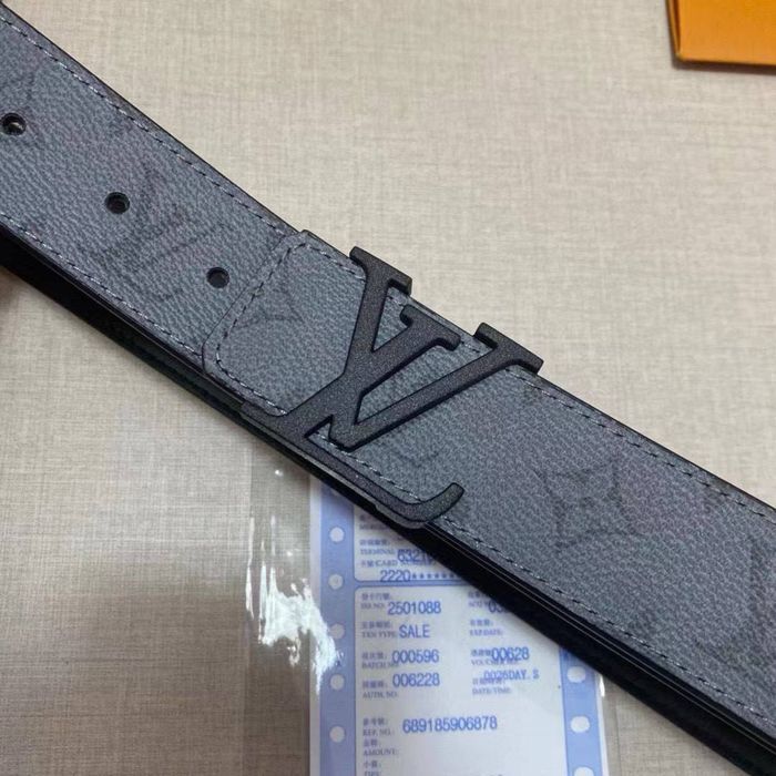 Мужской ремень Louis Vuitton чоловічий ремінь луі в подарочном наборе