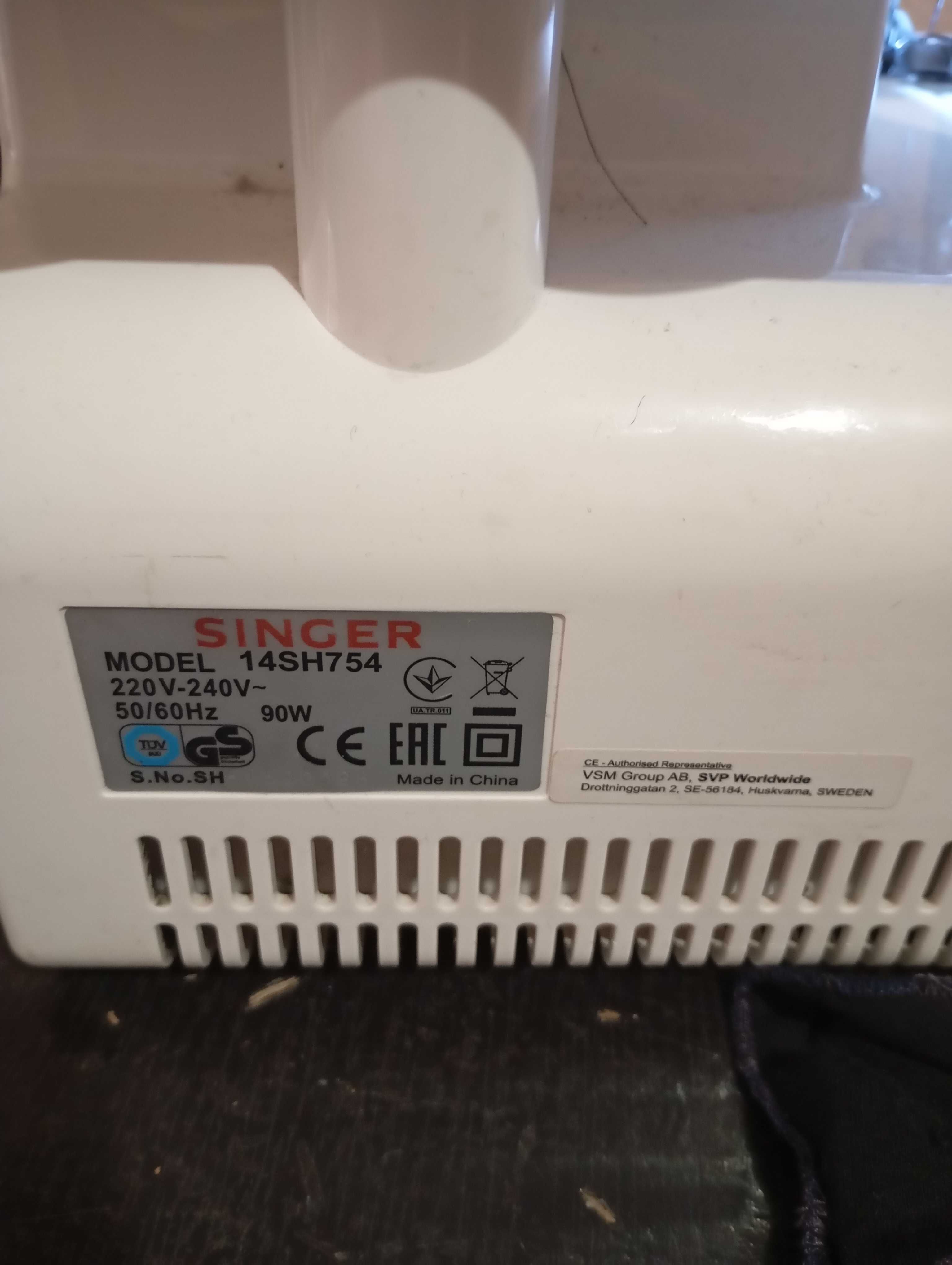 Оверлок singer 14SH754