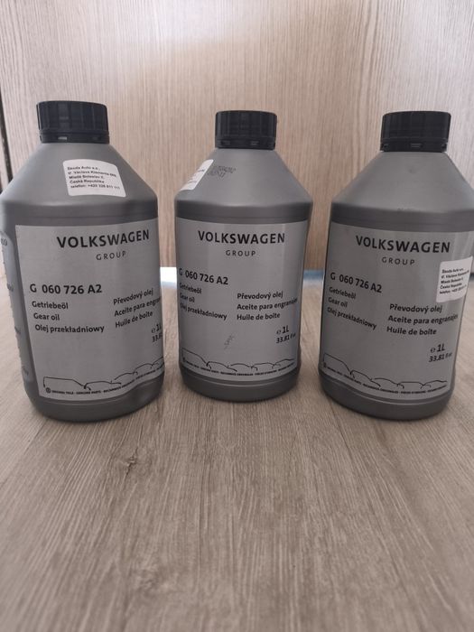Масло в МКПП, Gear Oil 1L VAG G 060 726 A2