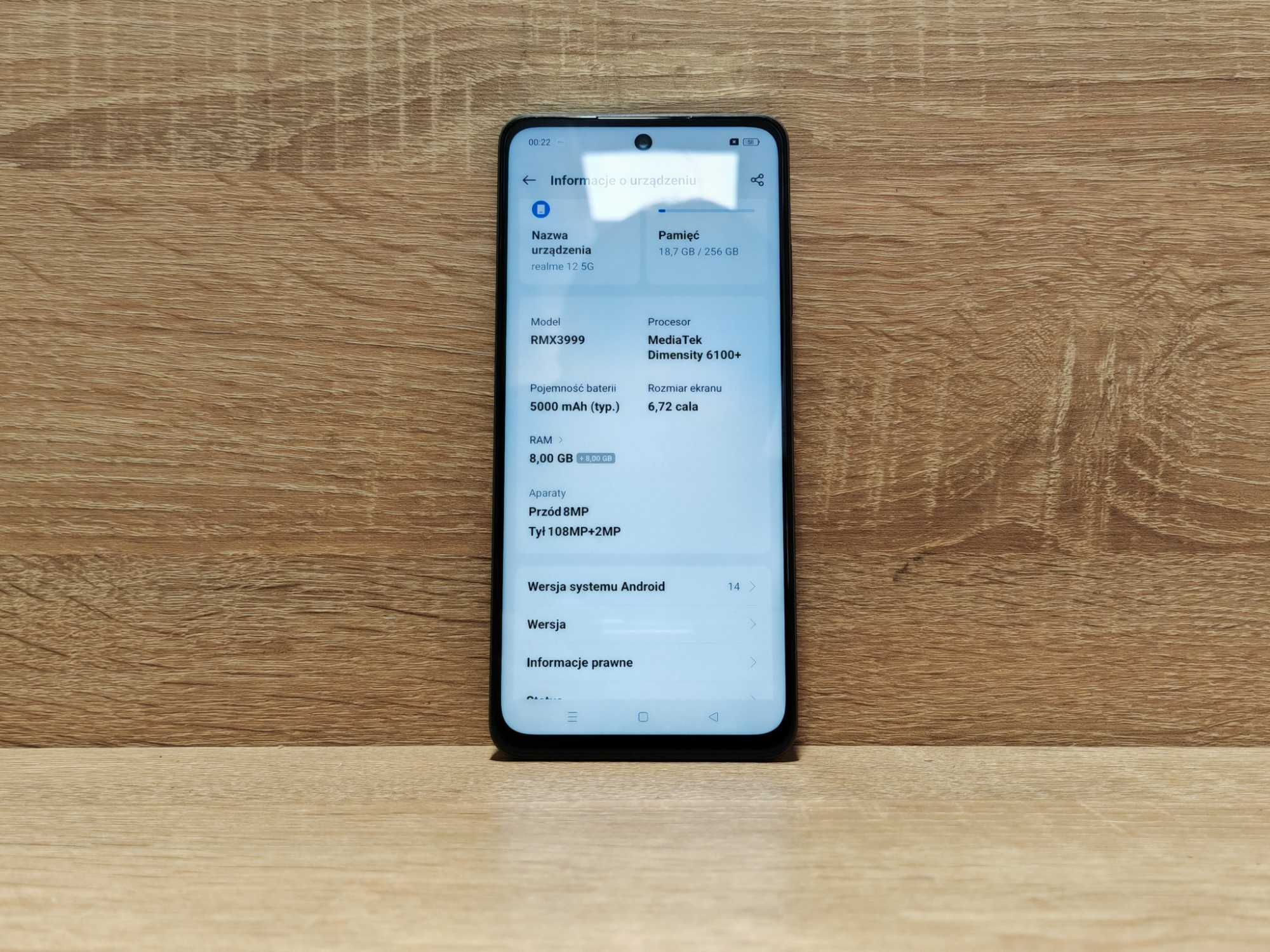 Smartfon realme 12 5G 8 GB / 256 GB 5G zielony