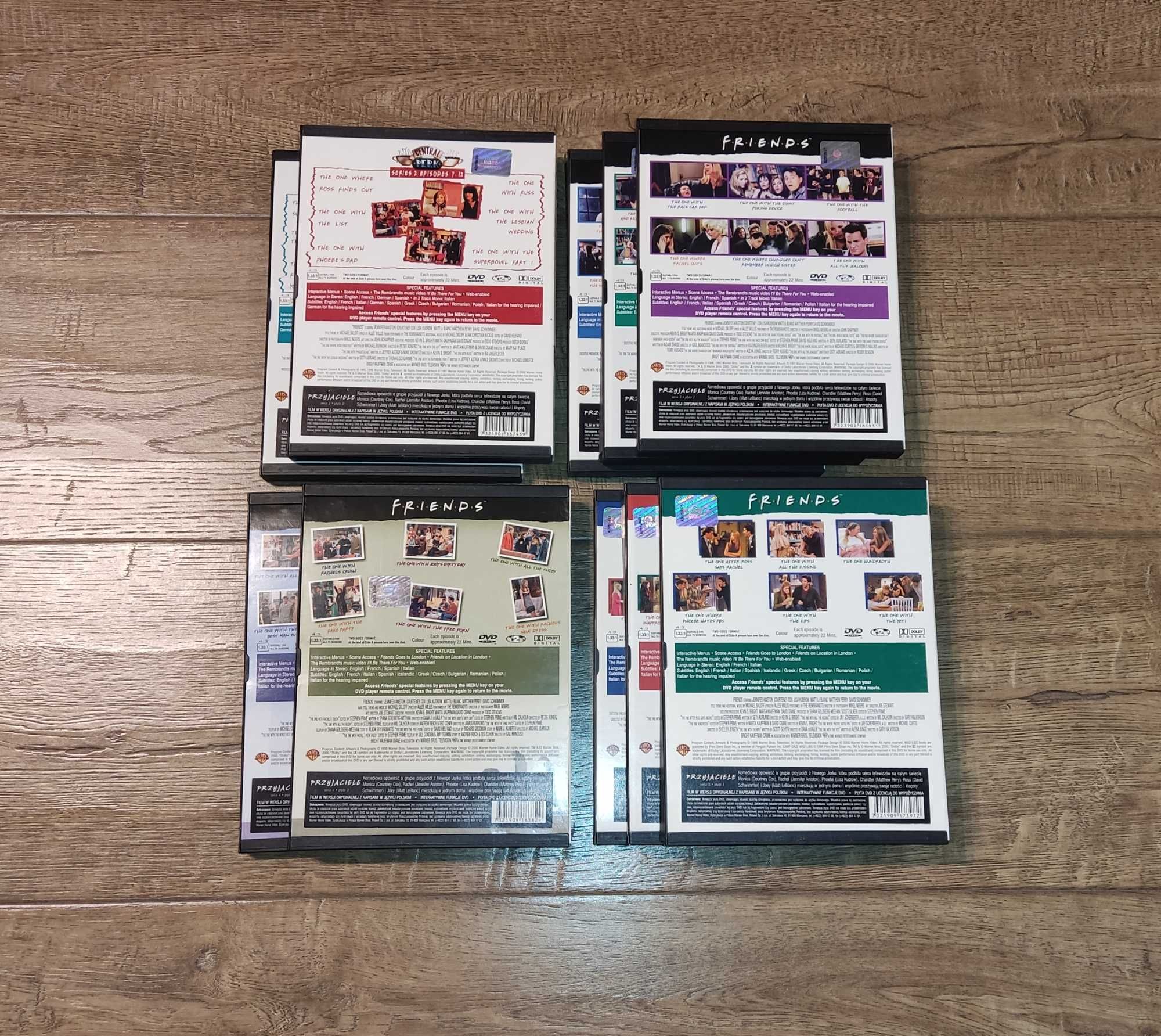 Przyjaciele serial / Friends, 11 płyt DVD