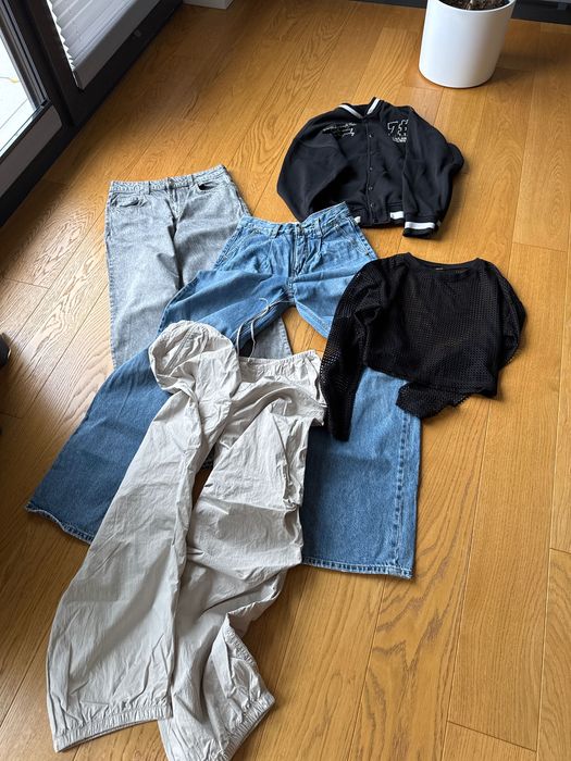 Paczka ubrań na sprzedaż - dziewczęce