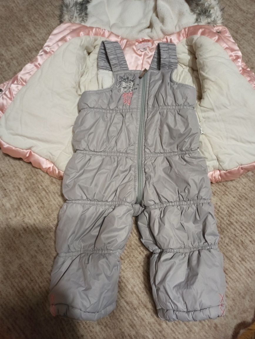 Дитячий зимовий костюм (куртка та комбінезон)