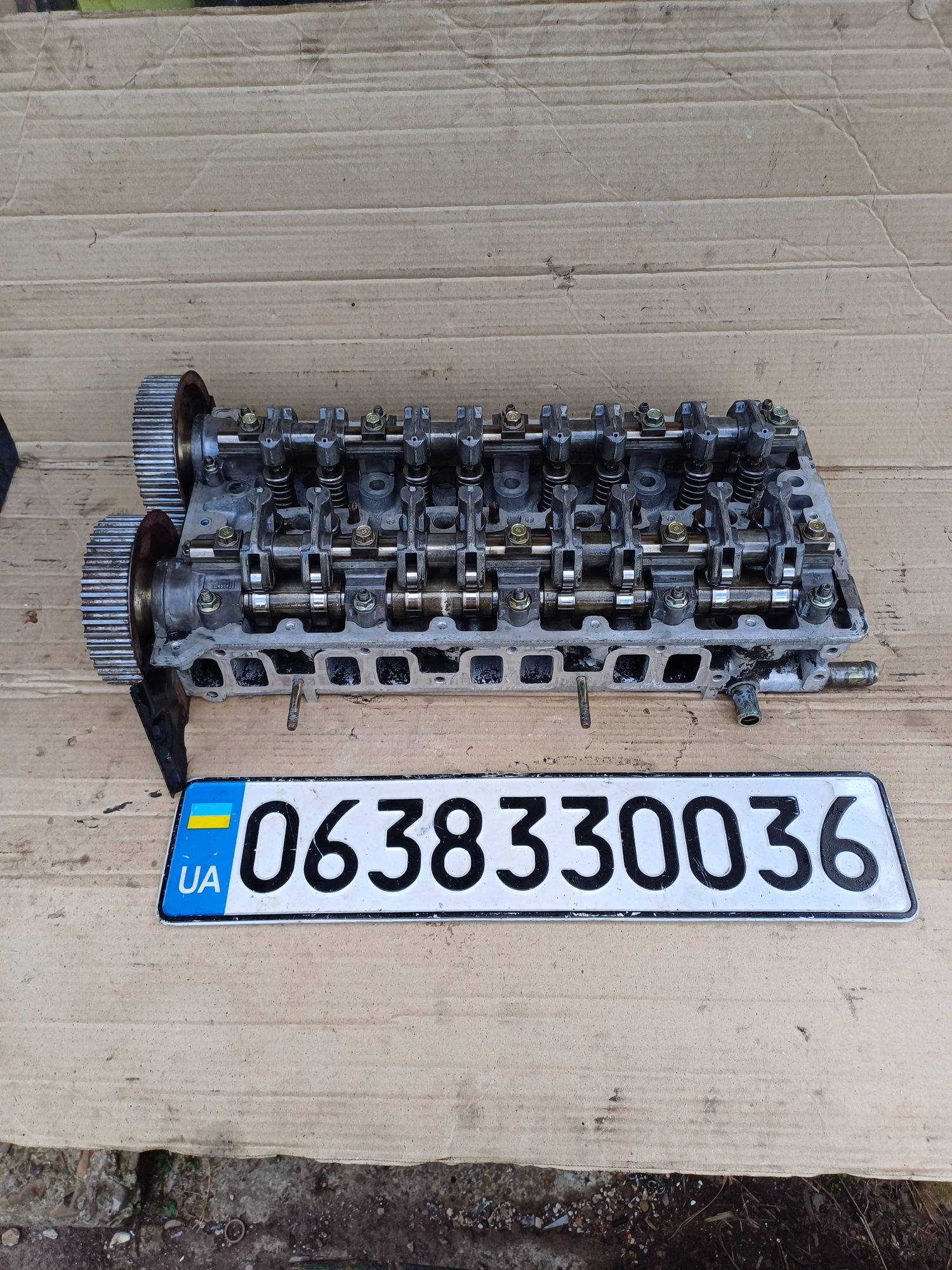 kia carnival 2.9 гбц головка блока циліндра