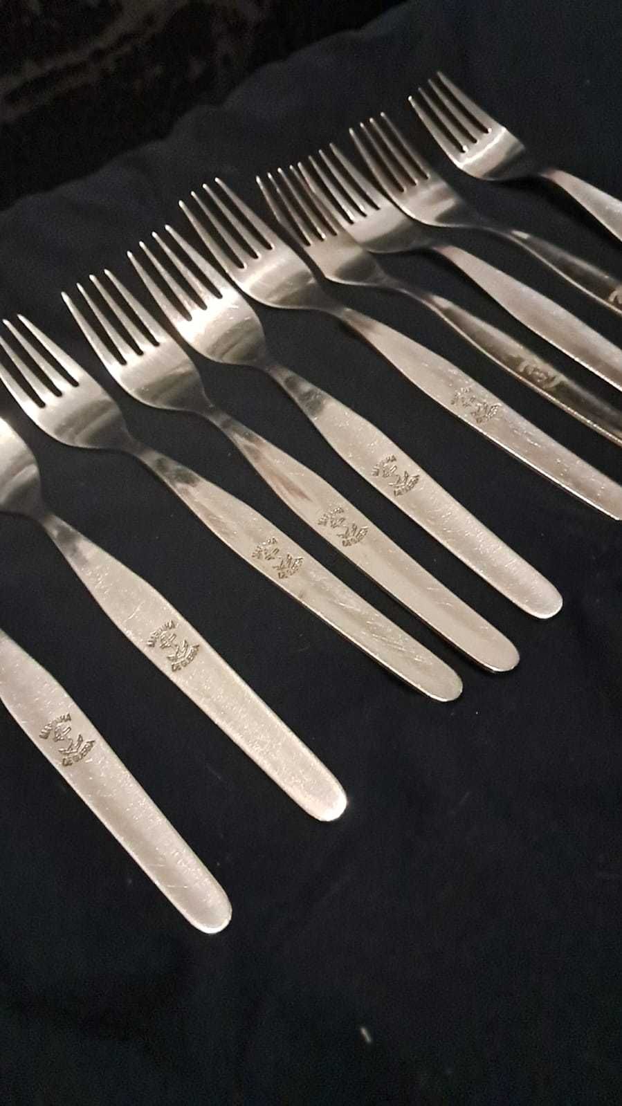 Conjunto Completo de talheres da Marinha de Guerra Portuguesa-28 Peças