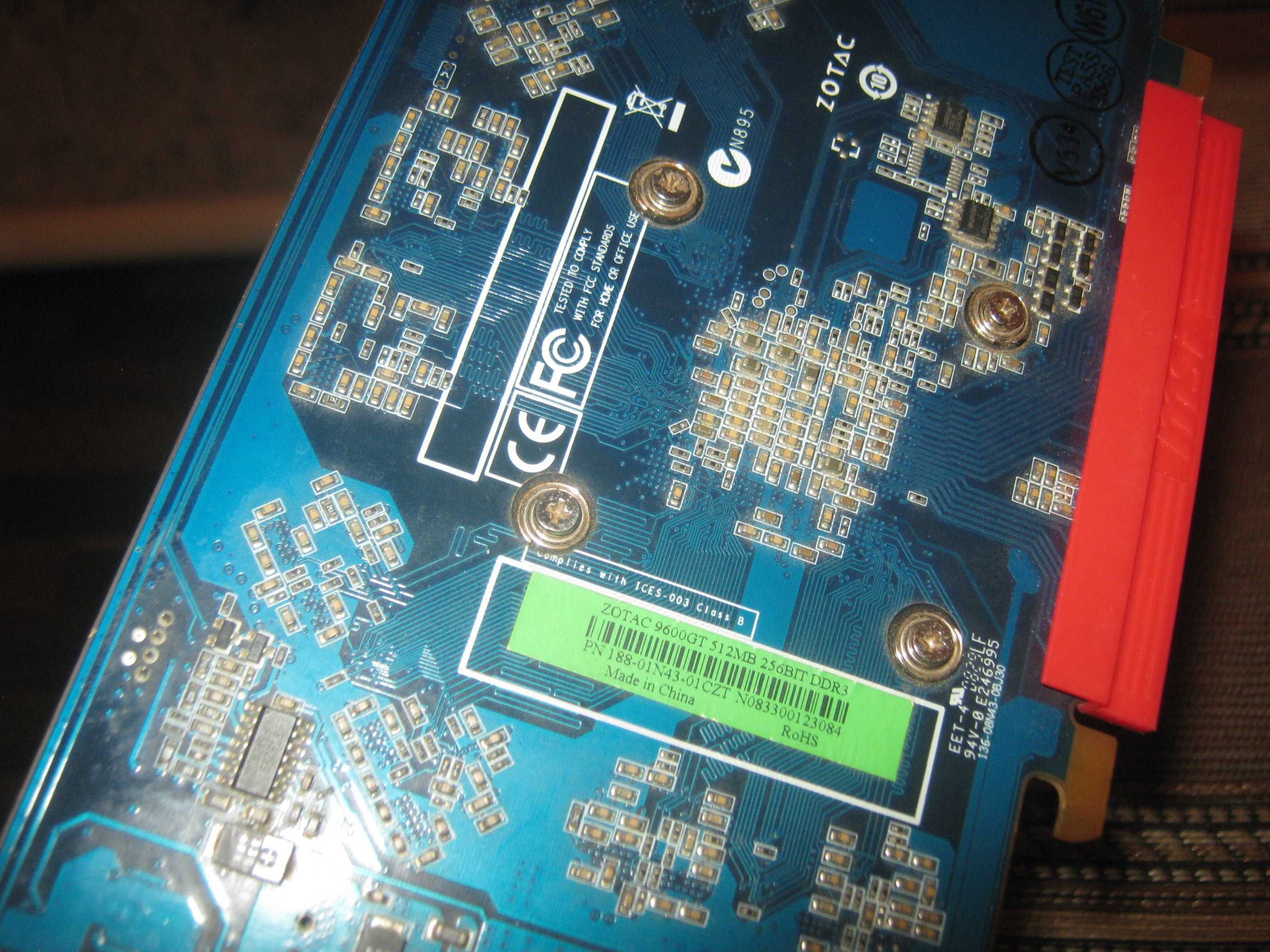 Видеокарта Zotac Ge Force 9600GT