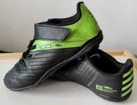 Buty piłkarskie dziecięce Kipsta Agility 100 Easy Black r. 33