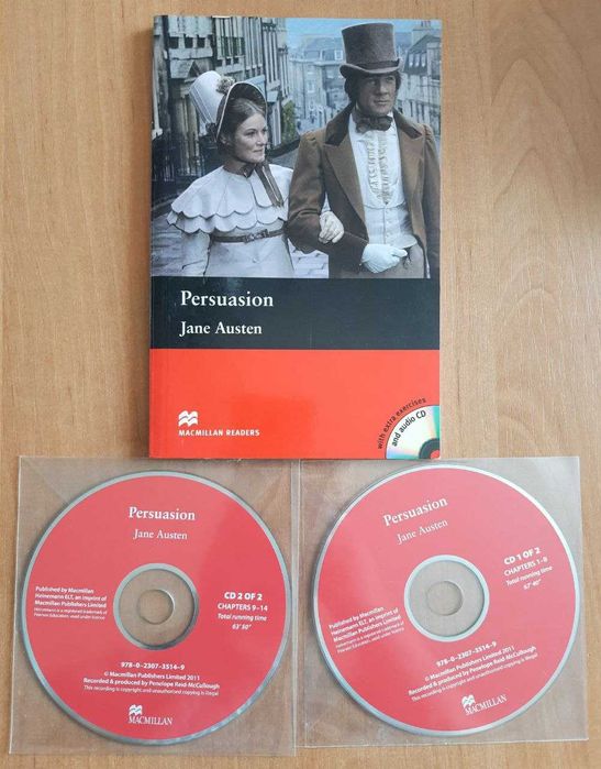 JANE AUSTEN Persuasion (+CD, Pre-Intermediate)