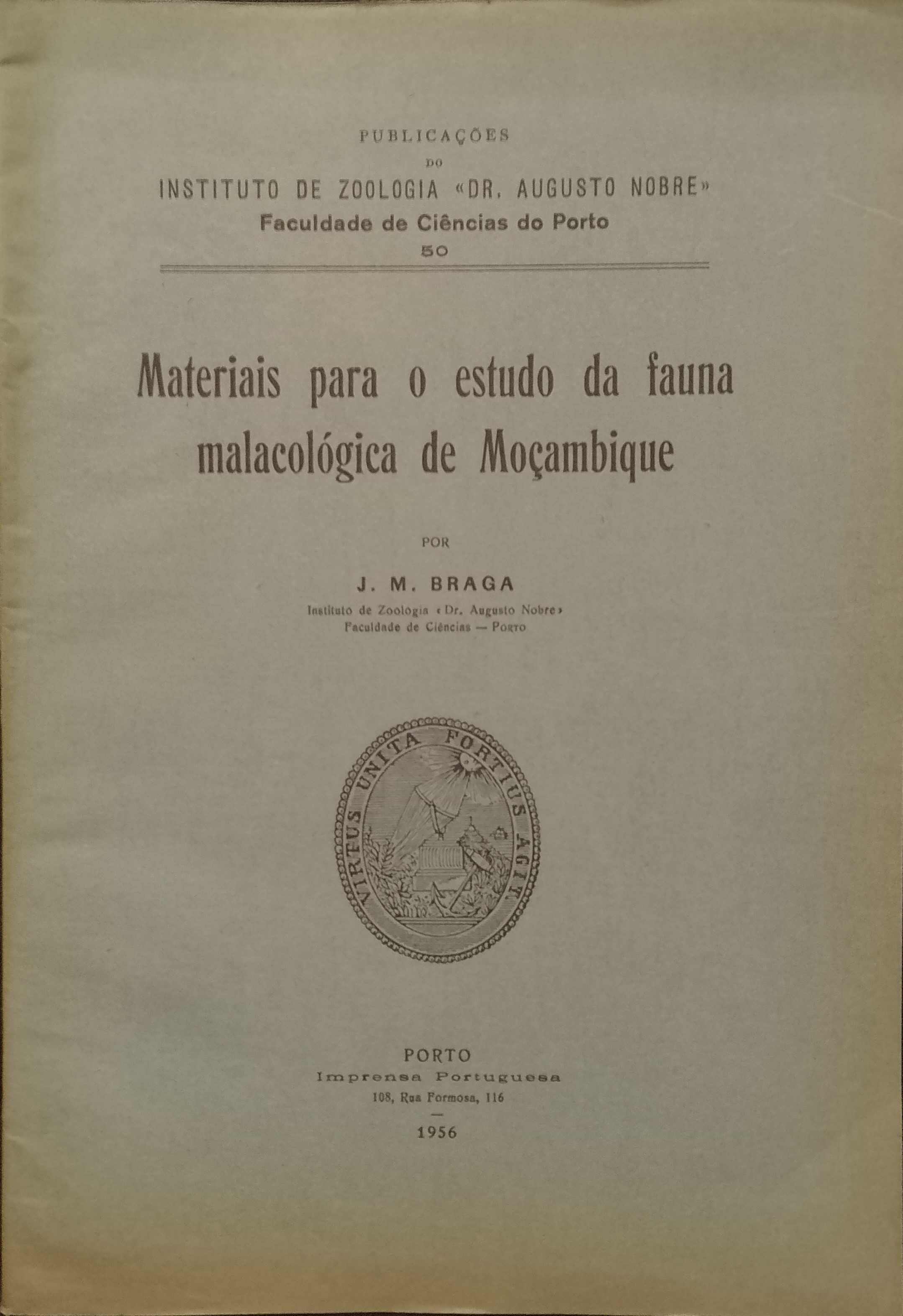 Materiais para o estudo da fauna malacológica de Moçambique